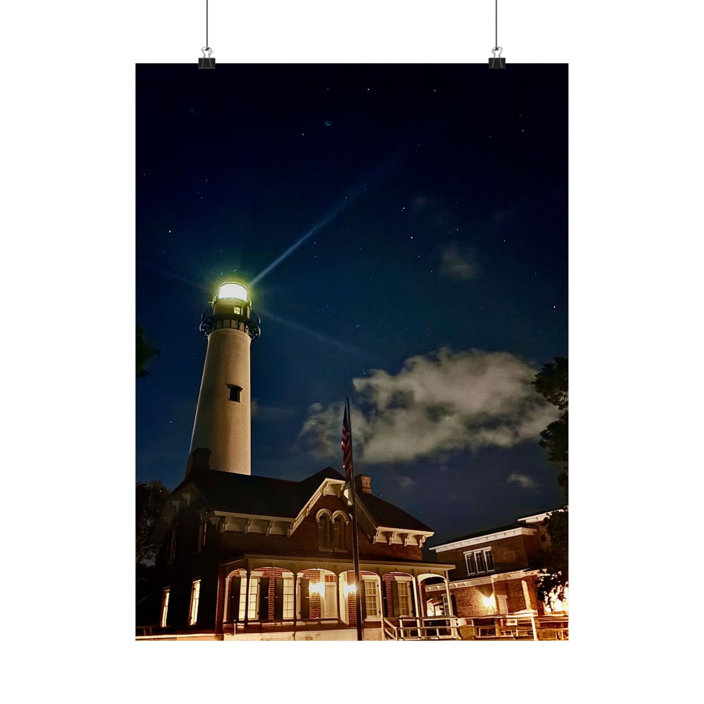Guided by Light Matte Poster