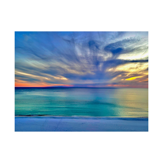 Reflections at Sunset Matte Poster