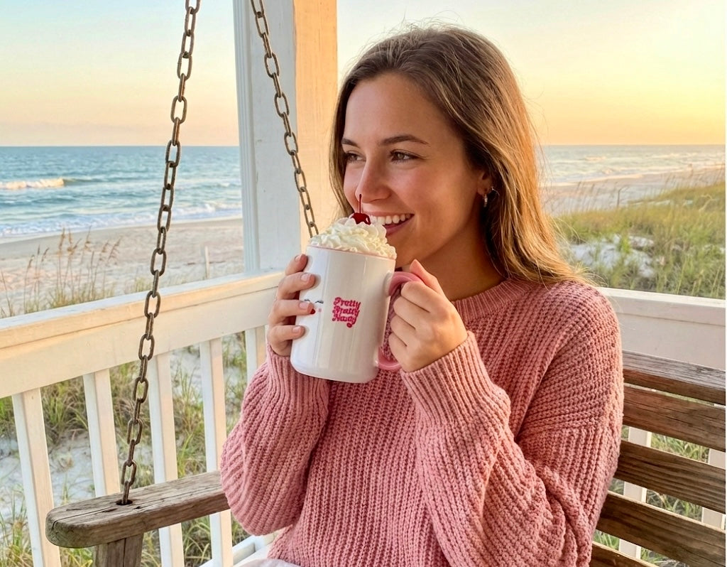 Pretty Bratty Nasty | Accent Mug