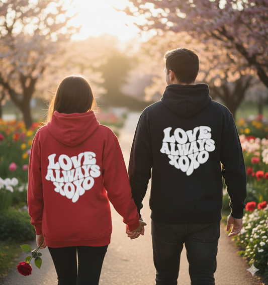 Love Always Hoodie - Cozy Pullover | OhLaLa by Lola