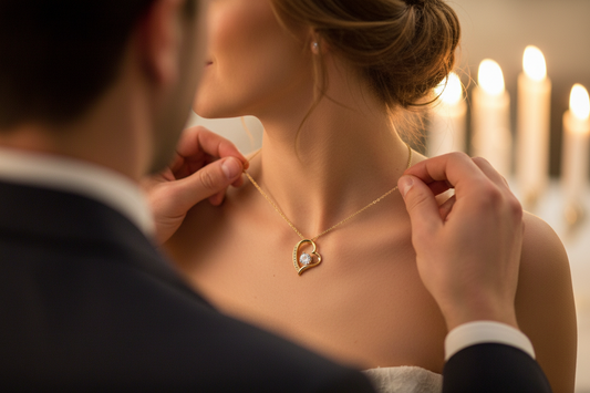 To My Beautiful Wife | Forever Love Necklace