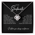 To My Soulmate | Love Knot Necklace
