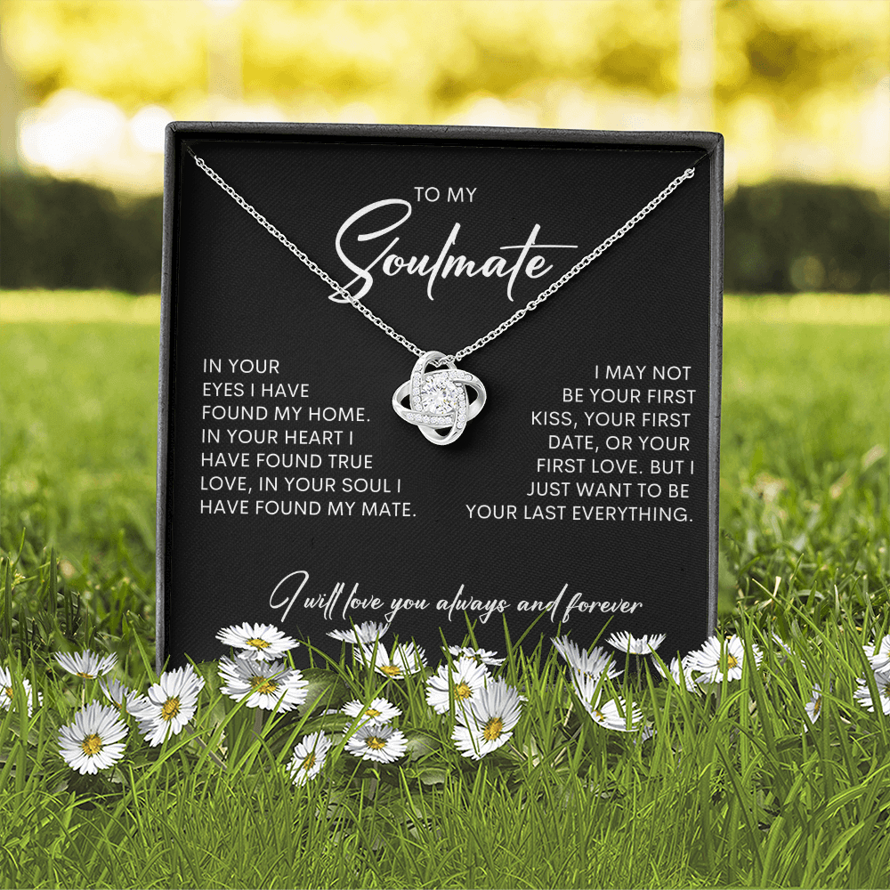 To My Soulmate | Love Knot Necklace
