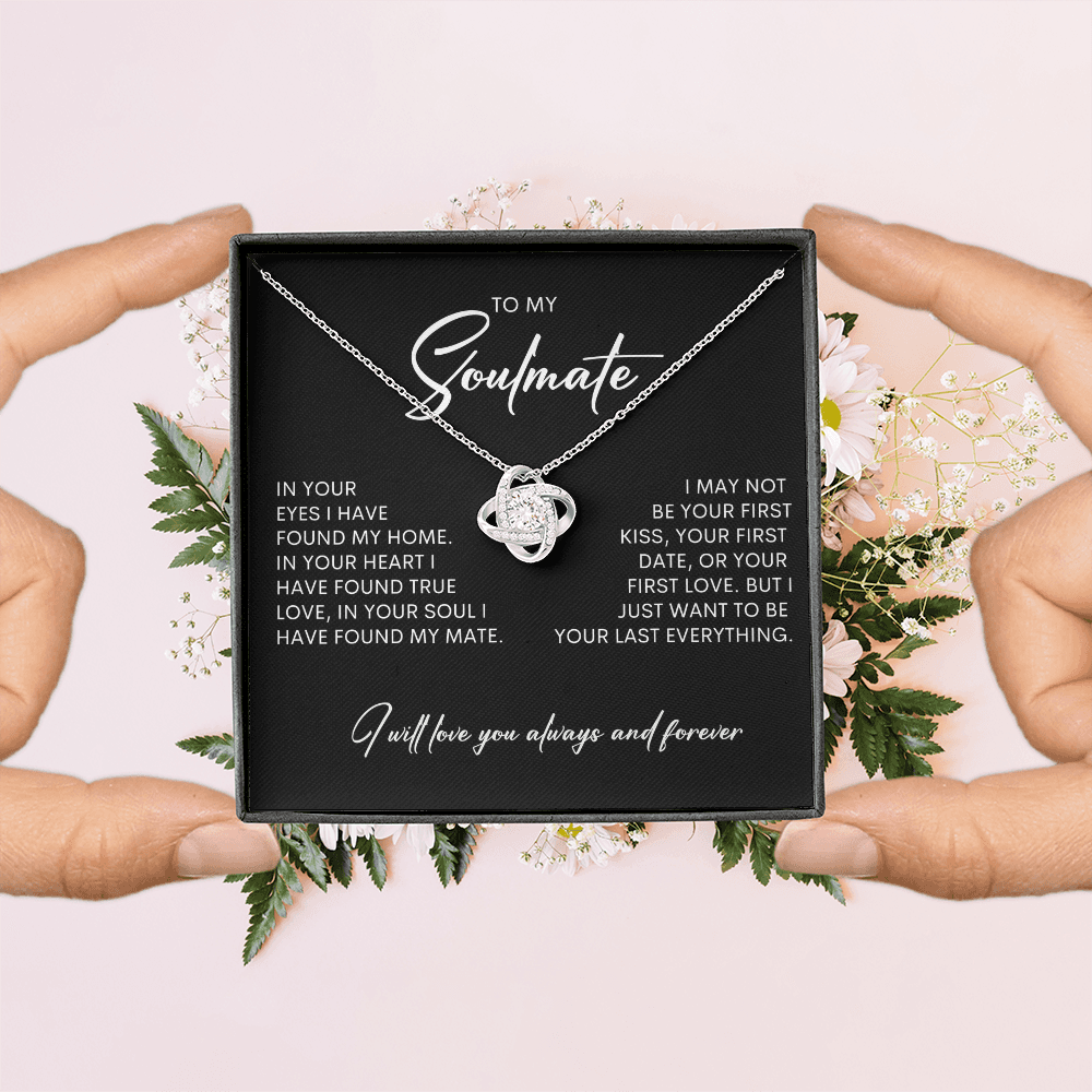 To My Soulmate | Love Knot Necklace