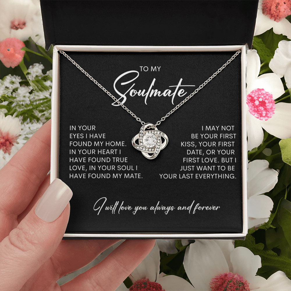 To My Soulmate | Love Knot Necklace